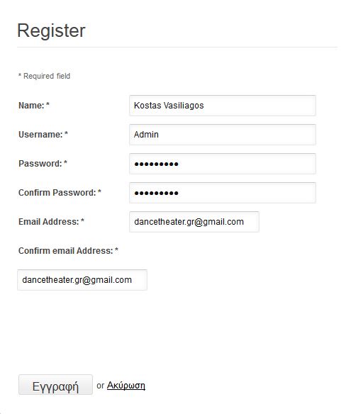 create account 2