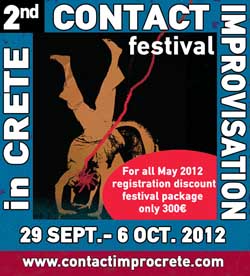 2ο, Contact, Improvisation ,Festival, Κρήτη,