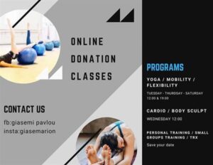 Online Donation Classes with Giasemi Maria Nikita