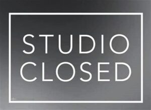 studio closed