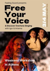 igor arianna seminario free your voice