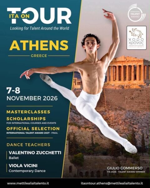 ITA ON TOUR – ATHENS Looking for talented around the world