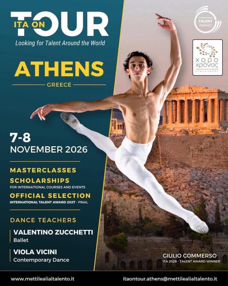 ITA ON TOUR – ATHENS Looking for talented around the world